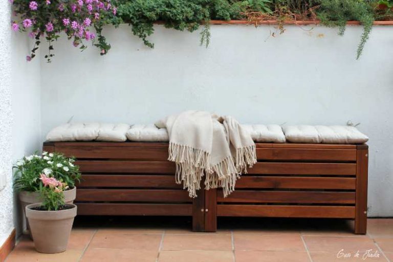 preparar los muebles de jardín